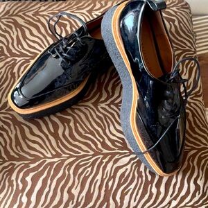 Zara platform loafer